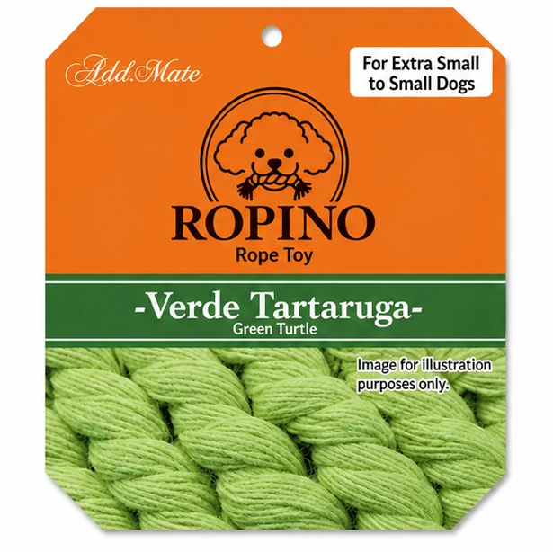 Petio AddMate "Verde Tartaruga" Dental Rope Turtle 3-in-1 Interactive Tug & Nosework Toy - Image 7