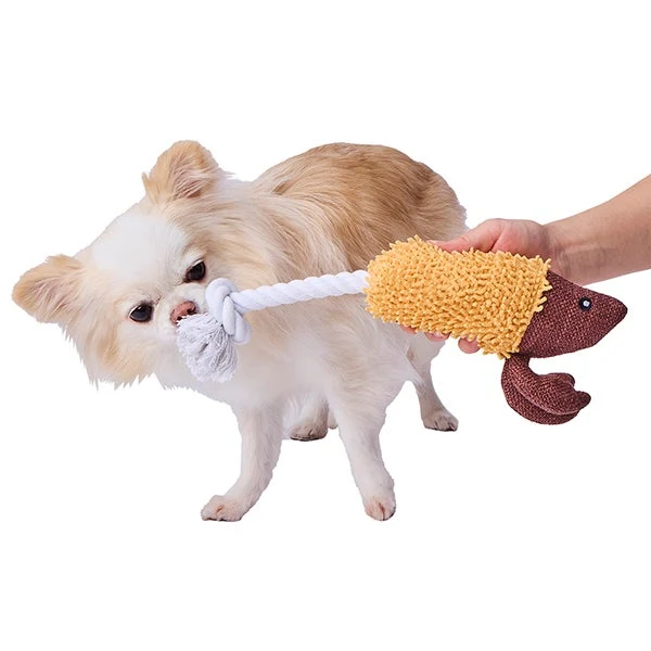 Petio "Ebi-Ten" Tempura Shrimp Tug Toy - Image 4