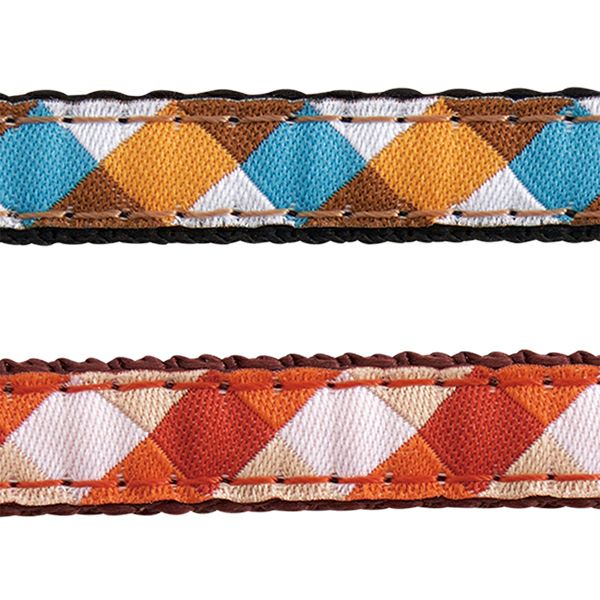 Petio Gingham Check Safety Collar with Breakaway Buckle & Integrated Bell - Image 3