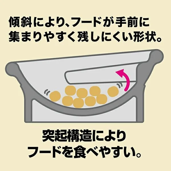 Petio Necoco Patented Wood Grained ”Dry Food" Anti-Slide Raised Cat Bowl - Image 6