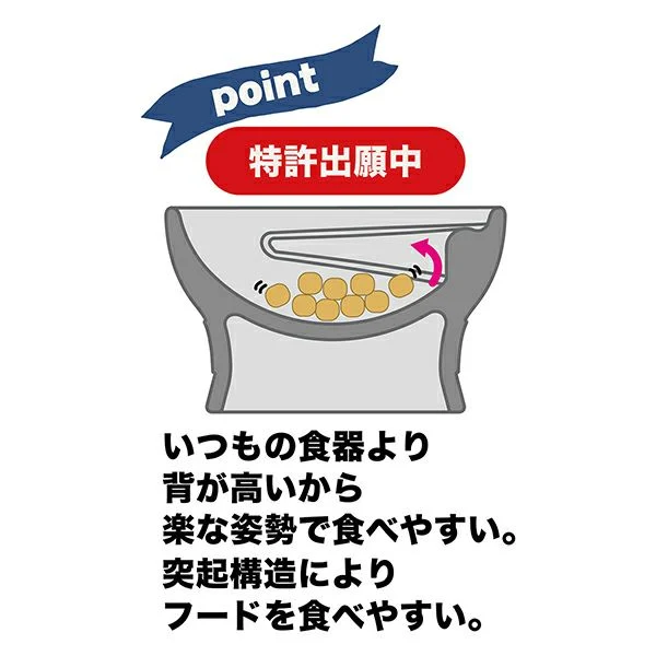 Petio Necoco Ergonomic Elevated Anti-Whisker Fatigue Bowl - Dry Food - Image 7