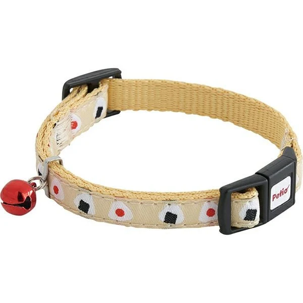 Petio Onigiri Safety Collar with Breakaway Buckle & Integrated Bell