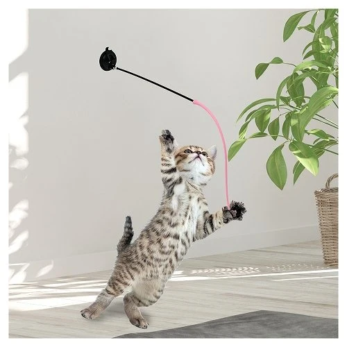 Nyanta Club Flexi-Teaser with Suction Cup Solo Play & Interactive Wand - Image 4