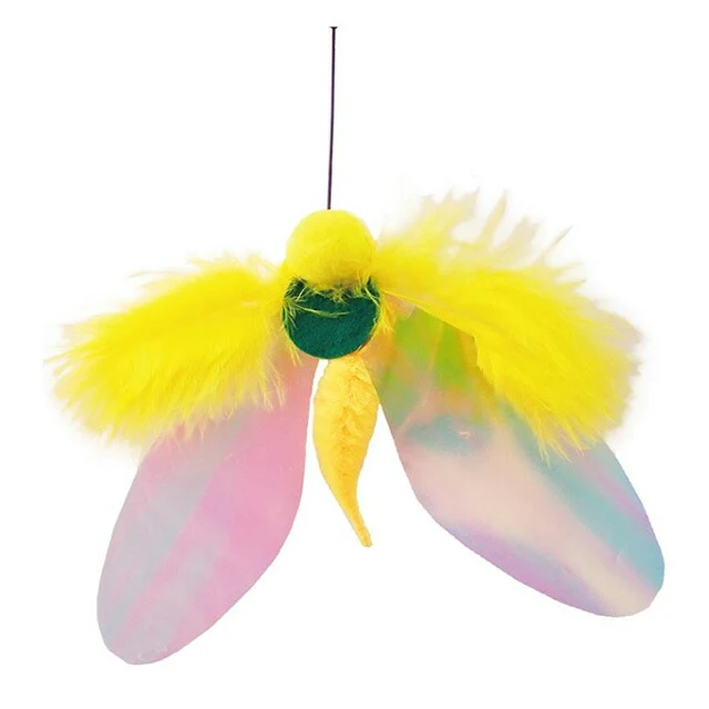 Petz Route "Papillon" Extendable Feather Wand - Image 3